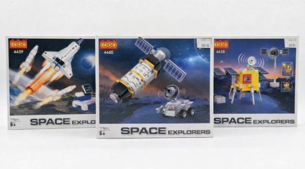 111 Конструктор COGO Space Explorers – космічна серія