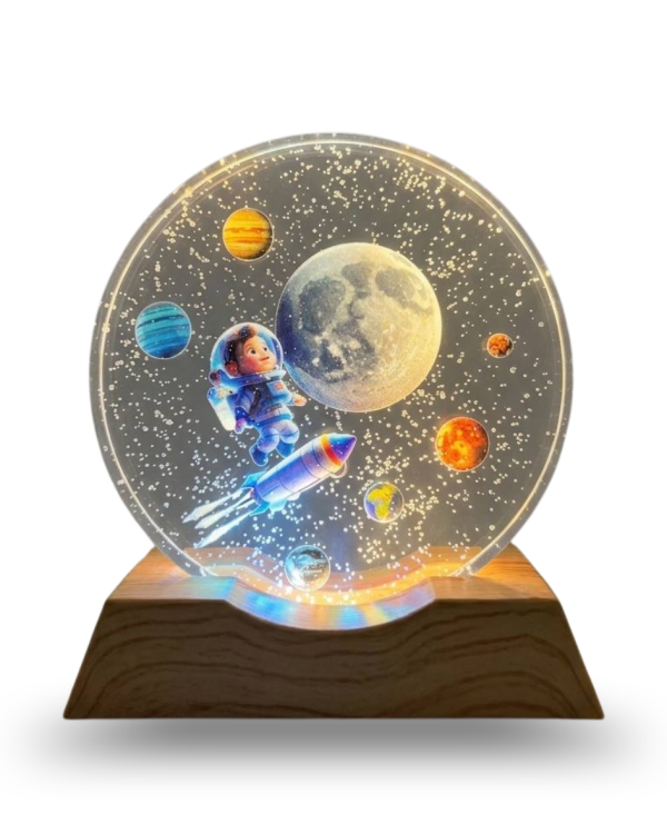 20 Нічник-панно «Космічна пригода» з LED-підсвіткою