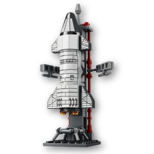 Космічний корабель на стартовій платформі - Зображення 1